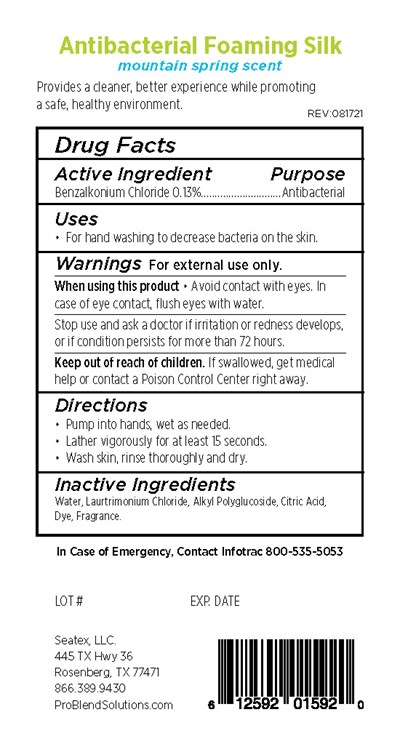 Back Label (Pb0027101aa Antibacterial Foaming Silk 1.25 L Back Label)